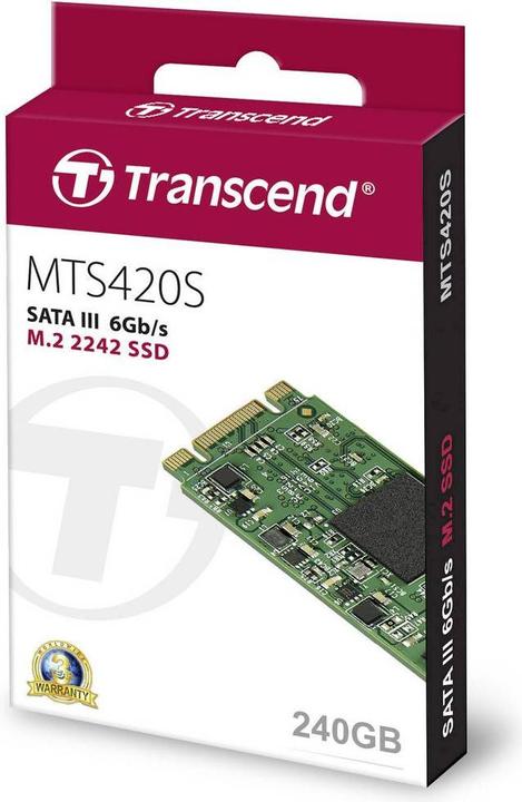 Actual product image Transcend MTS420S (240 GB, M.2 2242)
