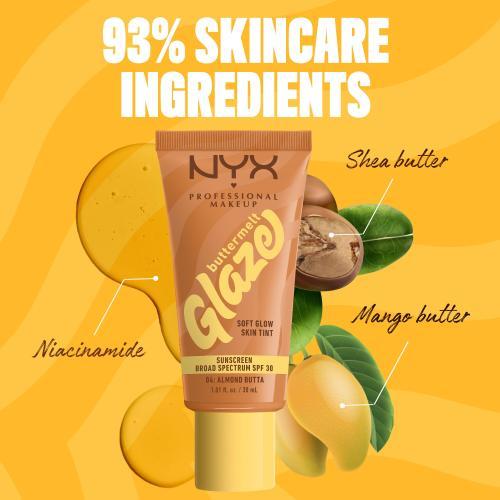 Actual product image NYX Professional Make-Up Buttermelt Glaze (04 Almond Butta)
