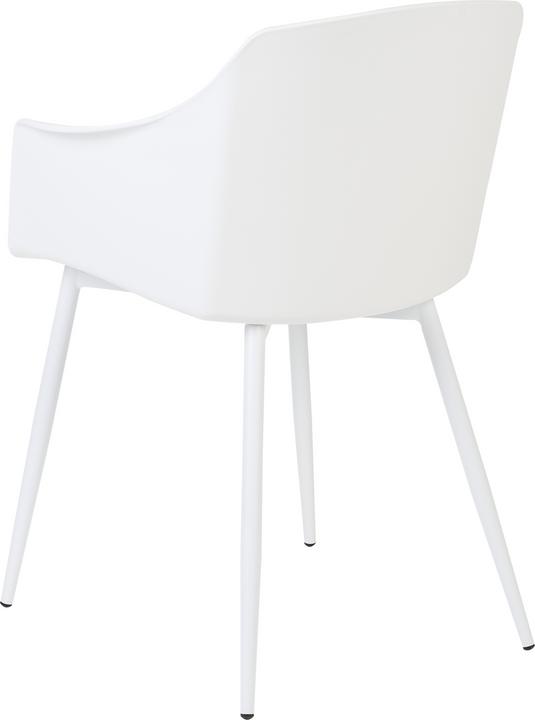 Produktbild Beliani Esszimmerstuhl Kunststoff weiss 2er Set FONDA