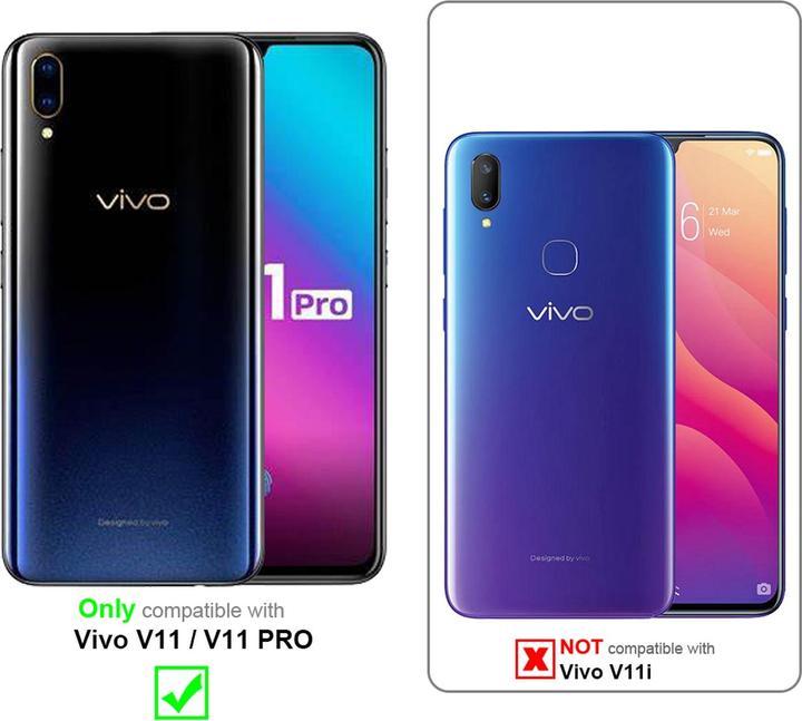 Productafbeelding Cadorabo Boek Onzichtbare Magneethoes (Vivo V11)