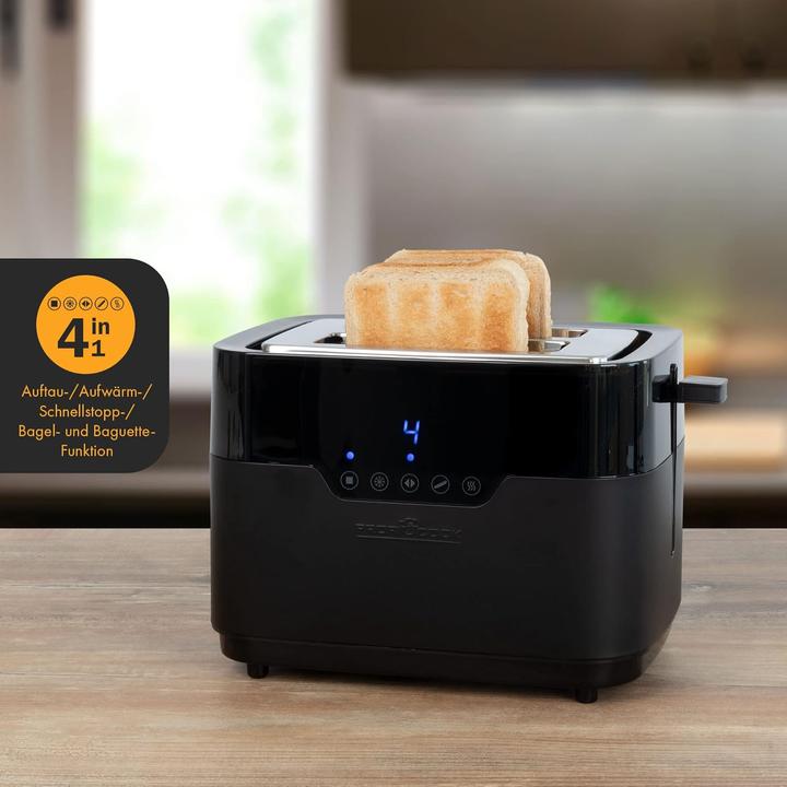 Produktbild Proficook PC-TA 1244 Sensor Touch edelstahl-schwarz