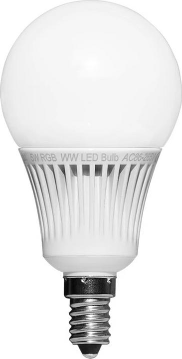 Actual product image Milight LED bulb E14 RGB+KW/WW 5W (E14, 5 W, 450 lm, 1 x, F)