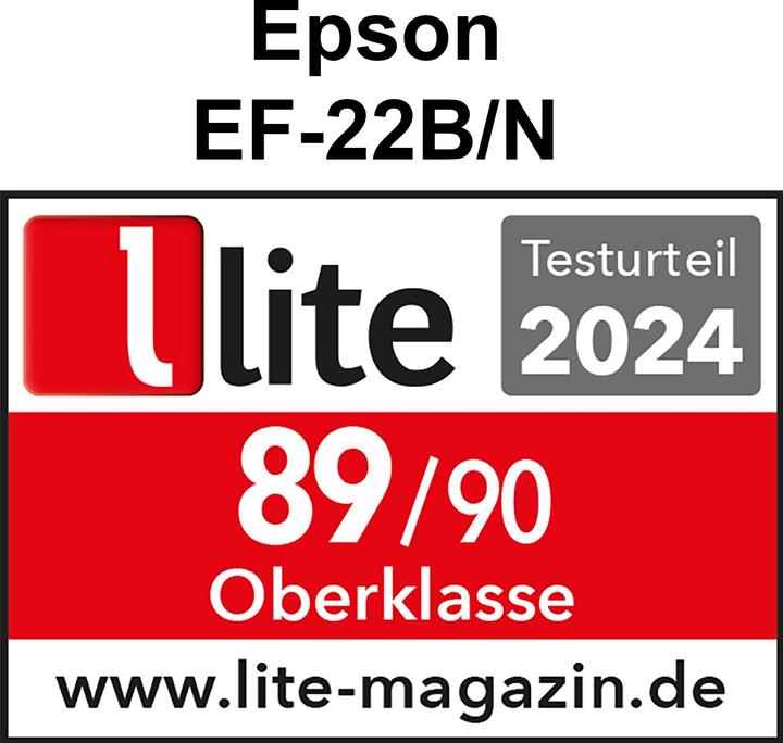 Actual product image Epson EF-22B (Full HD, 1000 lm)