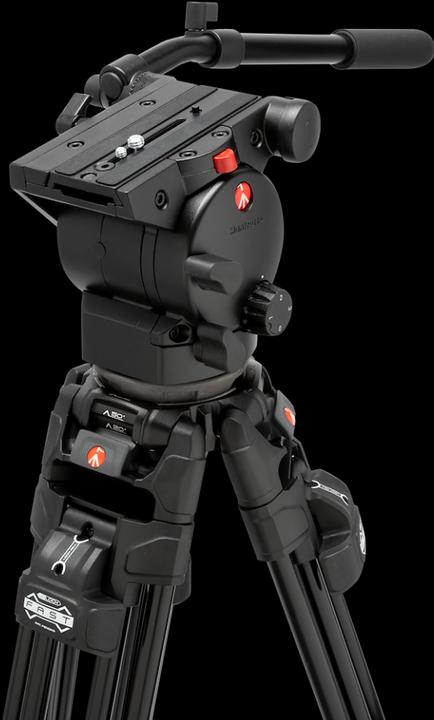 Actual product image Manfrotto 526, Fast Twin, Alu, 2n1 (Metal)