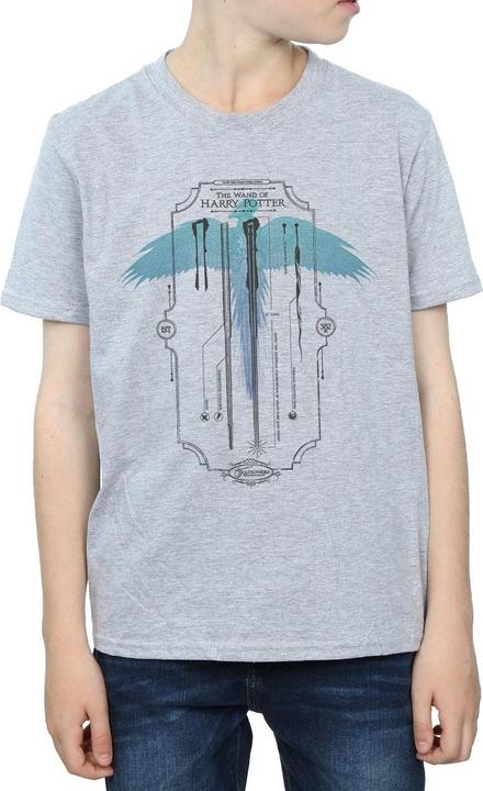 Actual product image Boys Garrick Ollivander The Wand T-Shirt (140, 146)