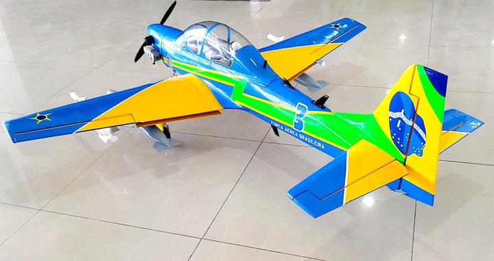 Produktbild Seagull Models SG-Models ) Tucano T-27 65" 15-20cc mit elektrischem Einziehfahrwerk (Warbird)