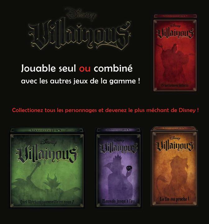 Immagine prodotto Ravensburger Villainous - Il male ha stile, 3 (Francese)