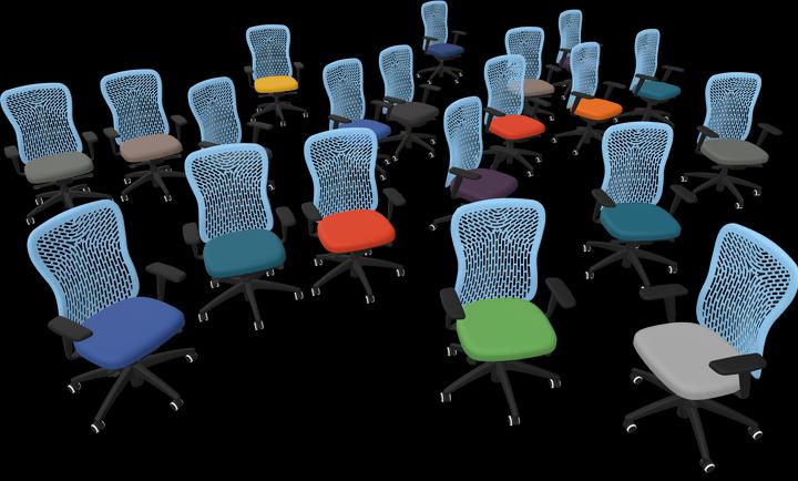 Actual product image Moving Flexa office swivel chair