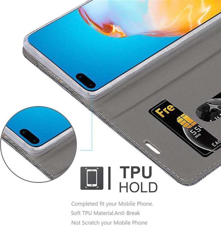 Image du produit Cadorabo Couverture look jeans Book (Huawei P40)