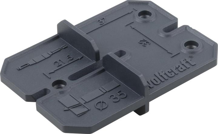 Produktbild wolfcraft wolfcraft 1 Scharnierloch-Set 35 mm (35 mm, 2.5 mm, 5 mm)