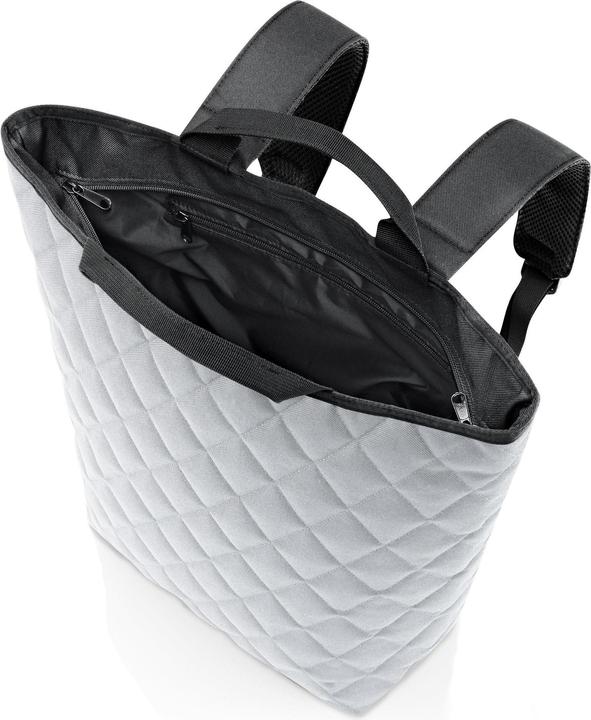 Produktbild reisenthel Tasche Shopper-backback Rhombus 16 l, Hellgrau