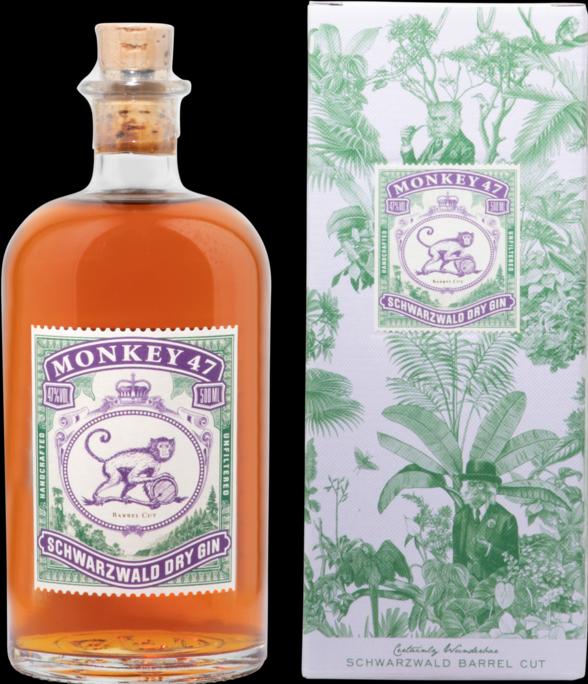 Produktbild Monkey 47 Schwarzwald Dry Gin Barrel's Cut (1 x 50 cl)