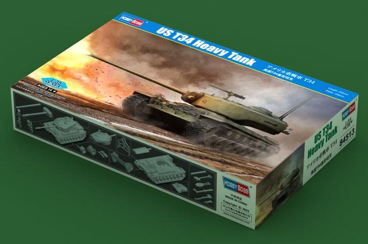 Actual product image Hobby Boss US T34 Heavy Tank