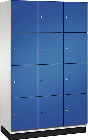 Image du produit C+P Armoire à casiers CAMBIO avec portes en acier (120 cm, 195 cm)