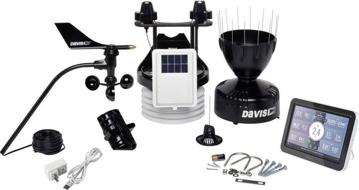 Image du produit Davis Vantage Pro 2 Plus 6262 UE Station météo radio vent pluie UV solaire