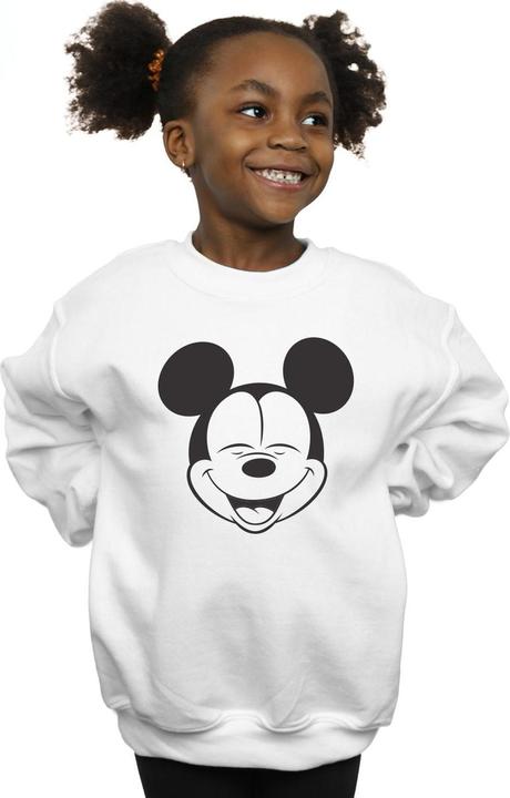 Produktbild Disney Mickey Mouse Closed Eyes Sweatshirt Mädchen (152, 158)