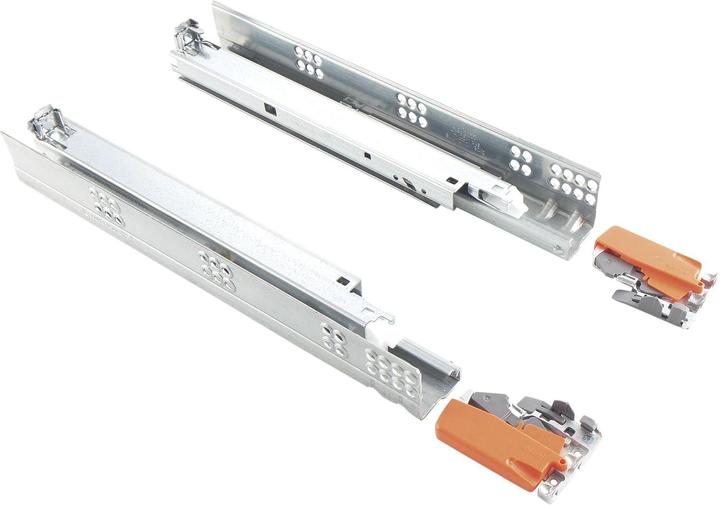 Produktbild Blum Tandem Schubladen-Auszug 450mm Teilauszug mit Softclose 1 Paar + Kupplung