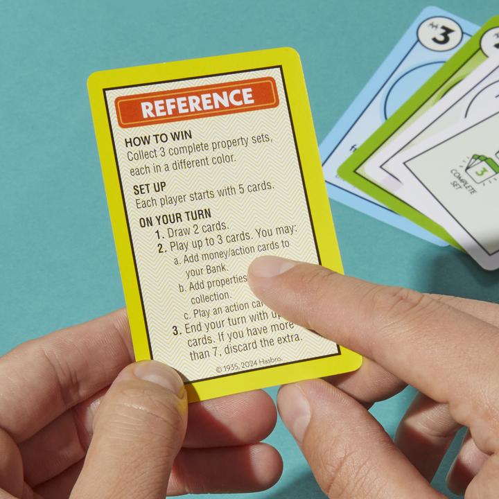 Actual product image Monopoly Deal Refresh (German)