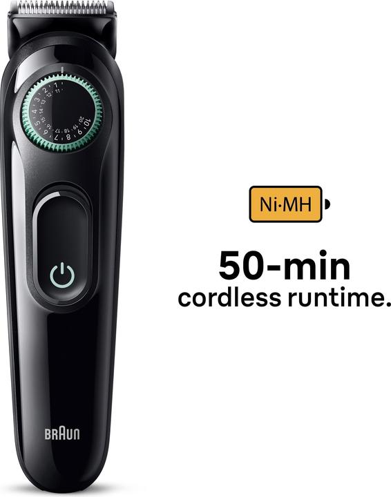 Actual product image Braun BeardTrimmer BT3411