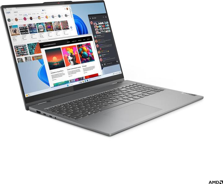 Produktbild Lenovo IdeaPad 5 (16", AMD Ryzen 5 8645HS, 16 GB, 512 GB, DE)