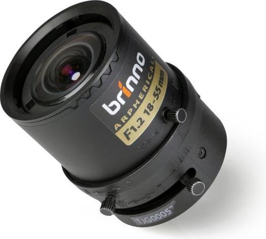 Immagine prodotto Brinno Obiettivo BCS 18-55 Obiettivo per TLC200 Pro Lunghezza focale 18-55 Apertura f1.2 (C-mount)