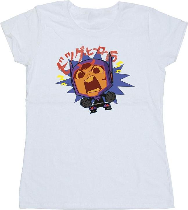 Disney Big Hero 6 Baymax Hiro Angry Manga TShirt (S)