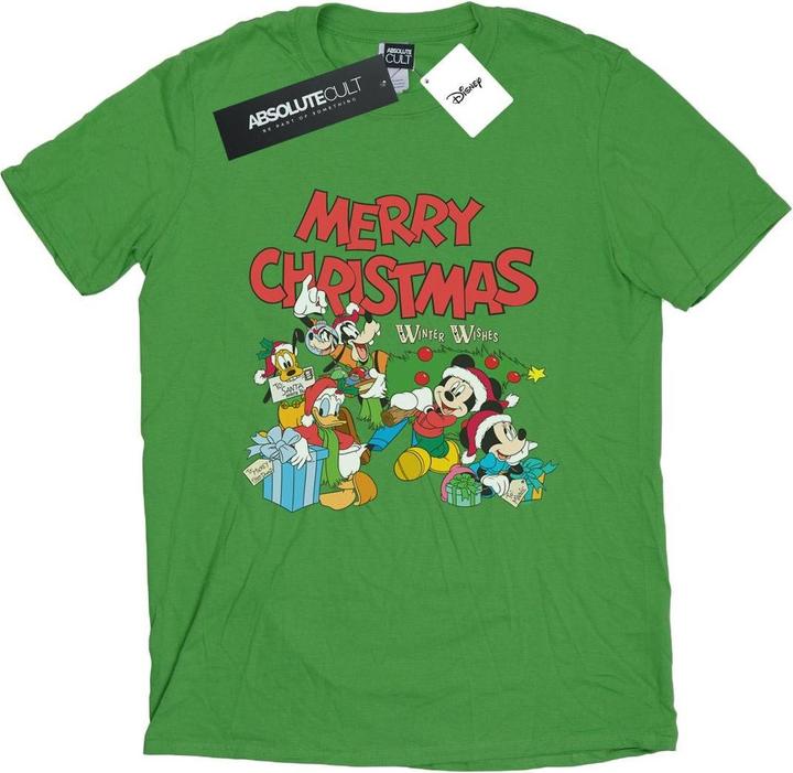 Immagine prodotto Disney Mickey And Friends Winter Wishes Maglietta Ampia Donna (M)