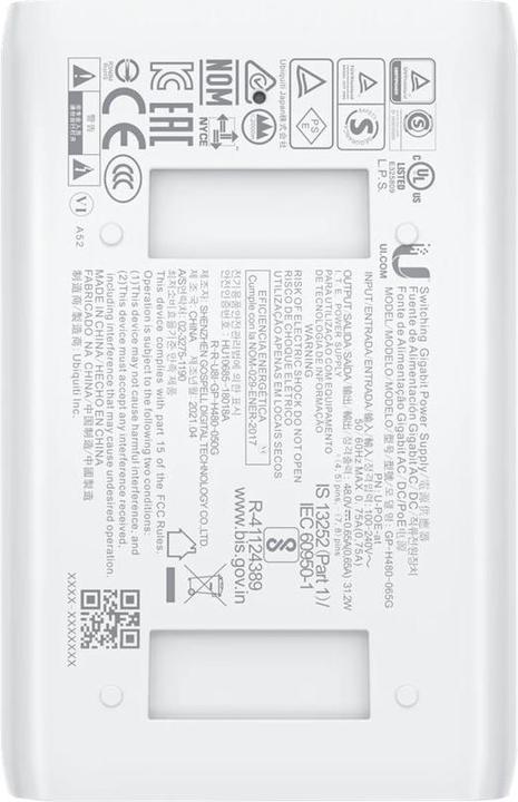 Produktbild Ubiquiti U-POE-AT (802.3at (PoE+), 30 W)