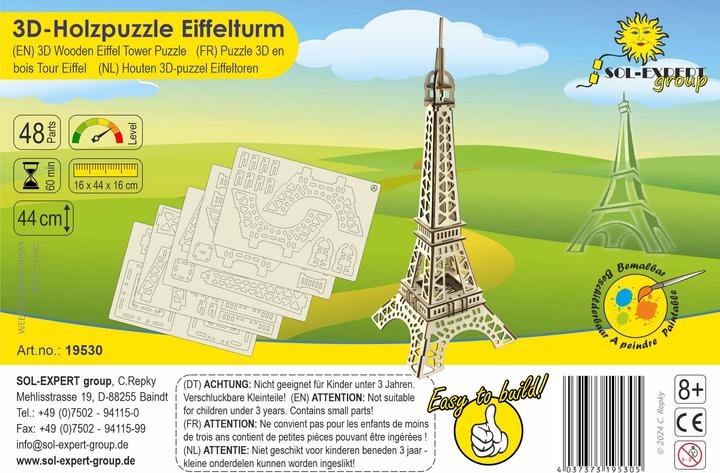 Produktbild Sol-Expert Easy-Line 3D Eiffelturm