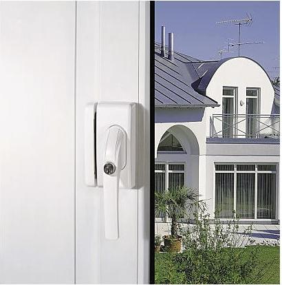 Produktbild Abus Secvest Funk-Fenstergriffsicherung FO 400 E - AL0125 (braun)
