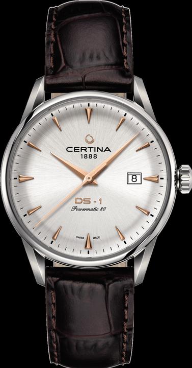 Certina DS-1 Powermatic 80 (Montre analogique, Swiss Made, 40 mm)