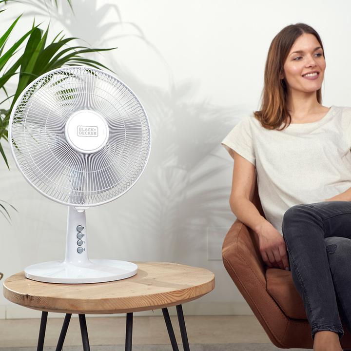 Actual product image Black & Decker Black+Decker Tower Fan BXTFA45E, 40, Plastic, White (57 dB)