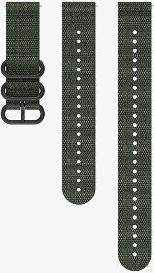 Actual product image Suunto 22 Exp1 Textile Strap Forest Green M+L (22 mm, Fabric)