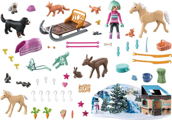 Actual product image Playmobil Horses: Christmas sleigh ride