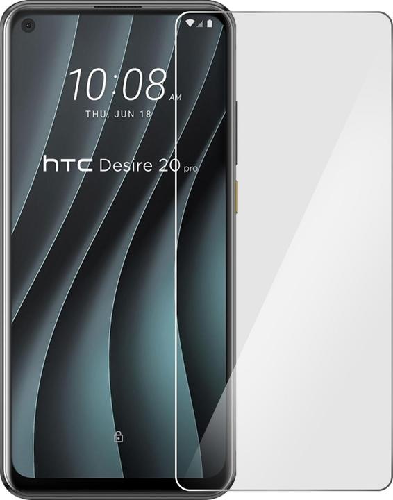 Actual product image Avizar Crystal clear film, glass screen protector (1 Piece, HTC Desire 20 Pro)