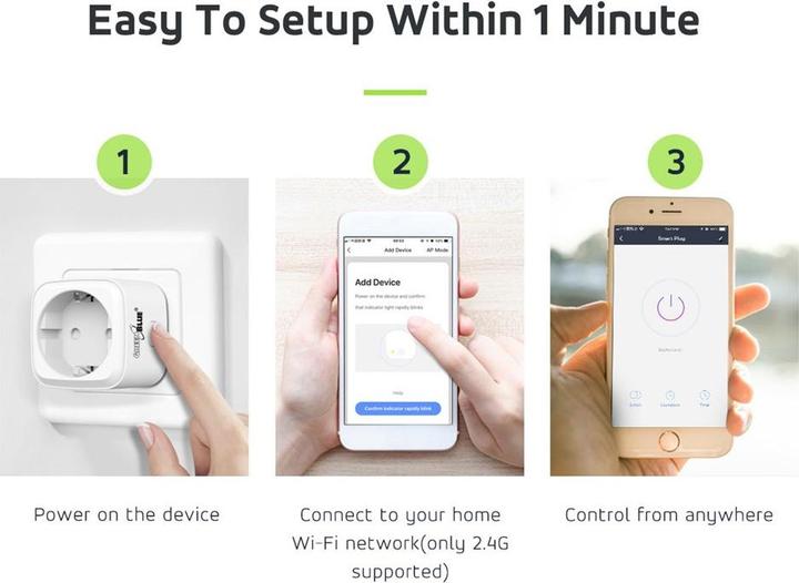 Immagine prodotto Greenblue Nuotolinis WiFi lizdas, Android