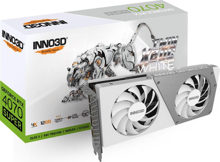 Actual product image Inno3D GEFORCE RTX 4070 SUPER TWIN X2 OC NVIDIA 12 GB GDDR6X (12 GB)