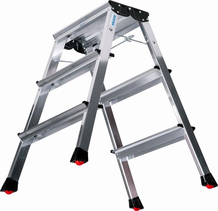 Produktbild Krause Aluminium Doppel-Klapptritt kl (Klapptritt, 75 cm)