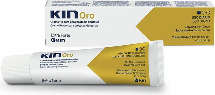 Image du produit KIN ORO crème de fixation pour prothèses dentaires 40ml (40 ml)