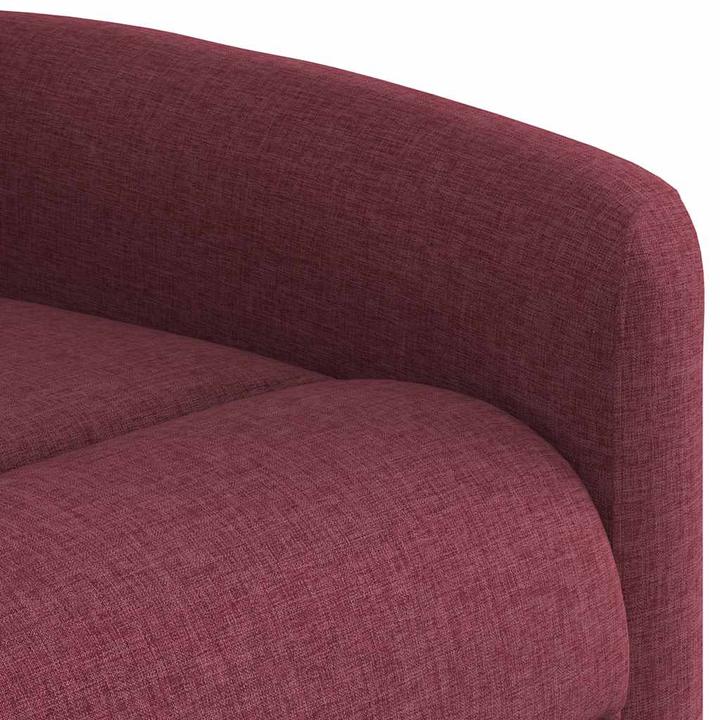 Produktbild VidaXL Massagesessel Weinrot Stoff Massage TV-Sessel
