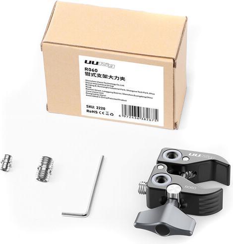 Immagine prodotto Ulanzi Morsetto per asta a granchio Super Clamp (metallo) (Viti, Staffa di montaggio)