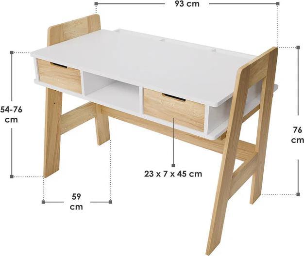 Produktbild Juskys Fietje (94 x 63 x 76 cm)