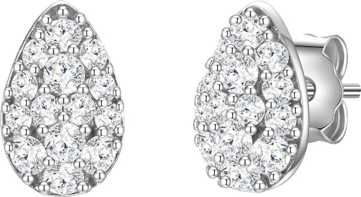 Glanzstücke München Damen Tropfen Sterling Silber Zirkonia silber - 32036 (Sterling Silber)