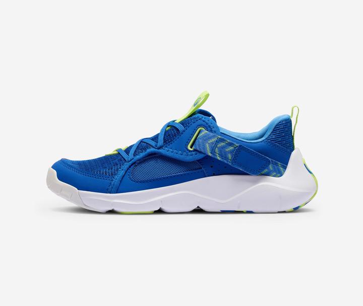 Produktbild Decathlon Turnschuhe Kinder Klettverschluss - Playful Summer blau/gelb (36)