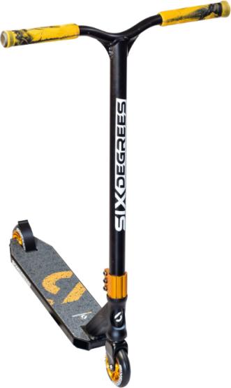 Six Degrees Stuntscooter 100 mm schwarz-kupferbraun