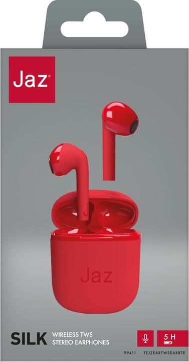 Produktbild JAZ Silk True Wireless Stereo-Ohrhörer (keine Geräuschunterdrückung, 5 h, Kabellos)