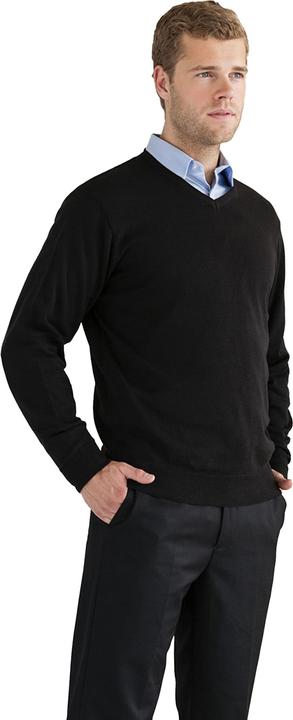 Actual product image Russell Collection Knit Sweater With V Neckline (XXL)