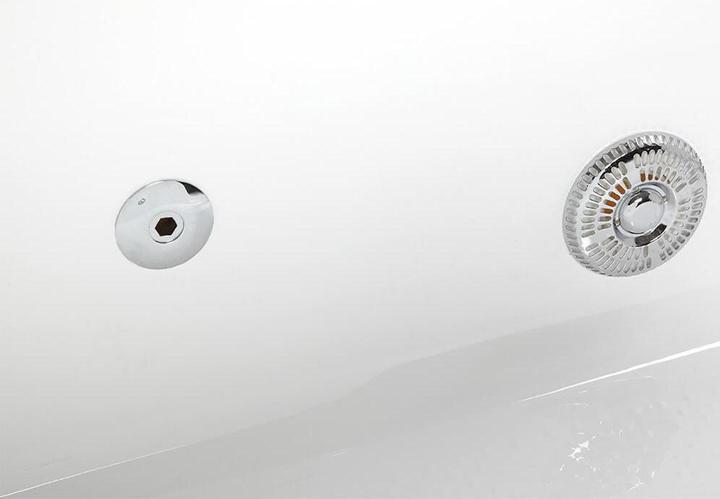 Immagine prodotto Home Deluxe Vasca da bagno per anziani con getti massaggianti porta e maniglia AUTARK M (sinistra) - 153x76x64cm (76 cm, 153 cm)
