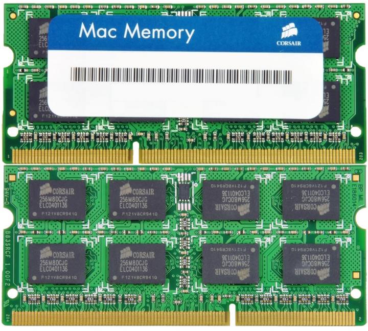 Produktbild Corsair Cmsa8gx3m2a1333c9 (2 x 4GB, 1333 MHz, DDR3-RAM, SO-DIMM)