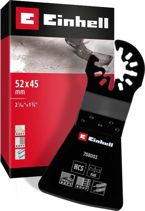 Produktbild Einhell Schaber, 708003, HCS, Flexibel, 52 mm